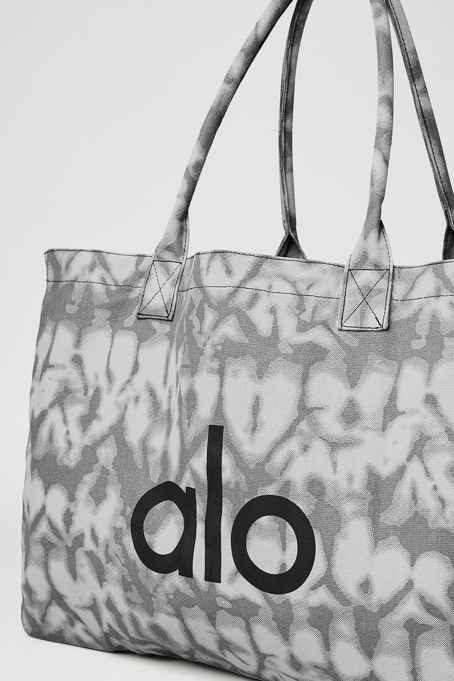 Alo Yoga Pride Collection 2021 Reusable Multi Grey Tiedye Shopper Tote Bag